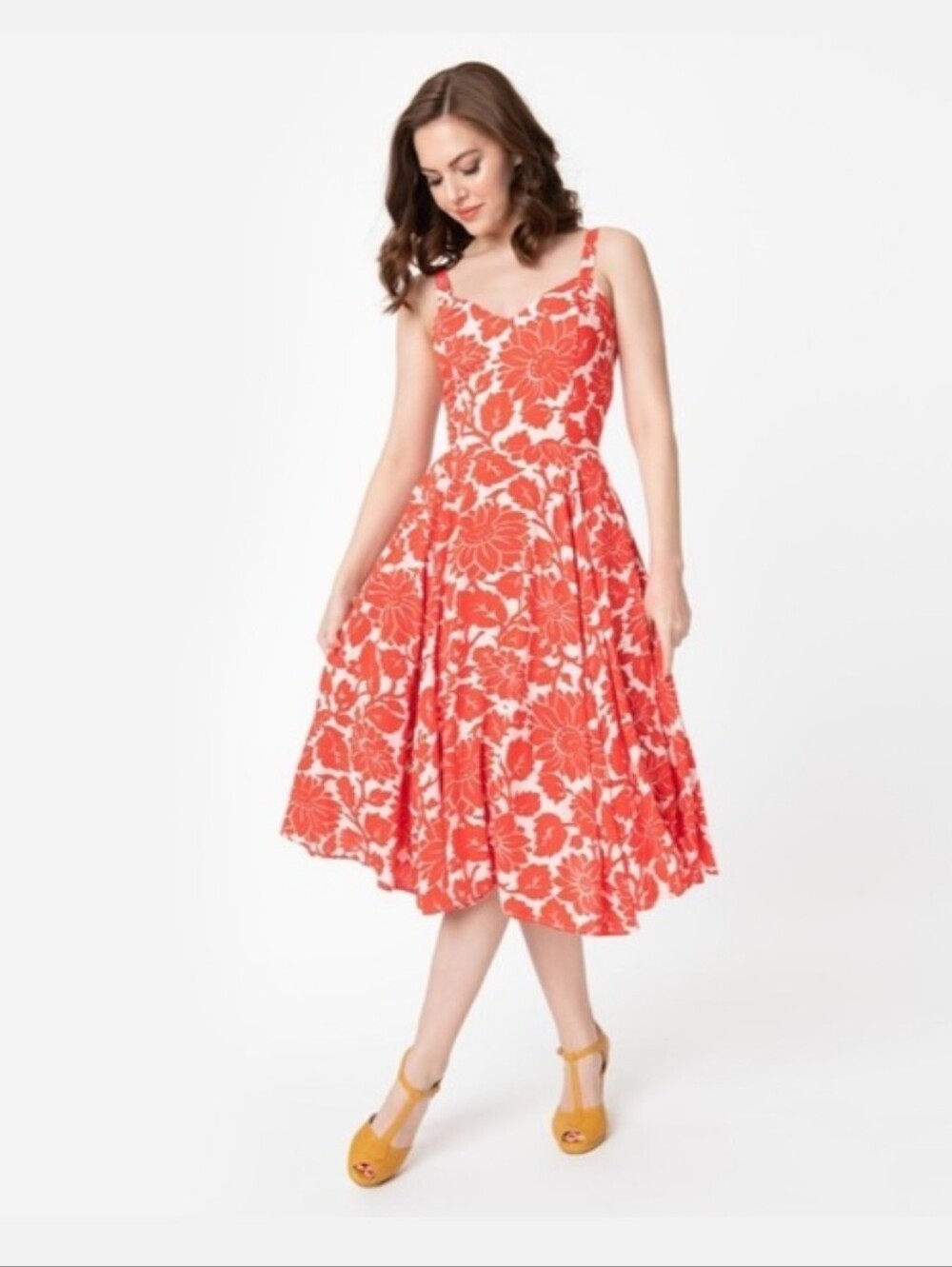 Bernie Dexter Vera In Dahlia Rosas XL From Unique Vintage
